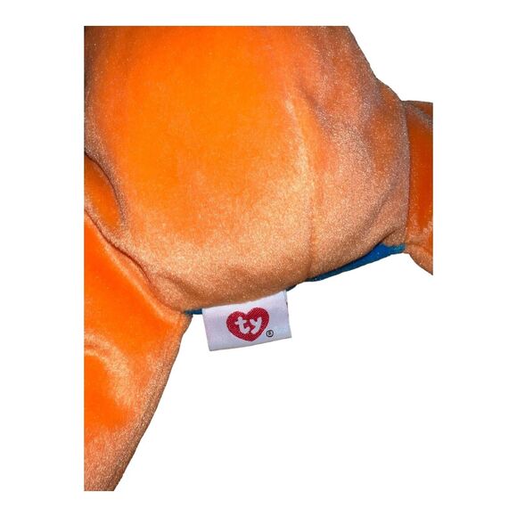 1998 Vtg Ty Beanie Baby Pillow Pal Kolala Koala Plush Orange 12" Original tags - Picture 4 of 9